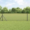 Temeljna zavarena žičana ograda 10 x 0,5 m Siva Mreža