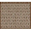 shumee Nalepka s puščico 1x2cm 340 kosov nalepk rjava mat