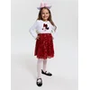 Sinsay - Haljina sa suknjom od šljokica i printom Minnie Mouse - šareno