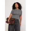 Trendyol Curve Ženska bluza Tbbss26Af00018, Siva