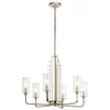 Quintiesse QN-KIMROSE6-PN - Luster na šipci KIMROSE 6xE14/40W/230V sjajni hrom