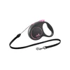 Flexi Povodac za pse, S, Crno-roze