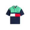 TOMMY HILFIGER Majica mornarska/zelena/rdeča/bela
