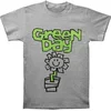Green Day Flower Pot Grey L Majica