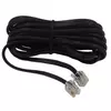 Kabel telefonski 10m, črni