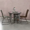 Hanah Home Sklopivi sto Middle 90x77x45cm Hrast