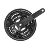 Srednji pogon MTB crni 28/38/48T Wheeltop