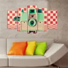Wallity set figura 5PMDF-85, 5 dijelova