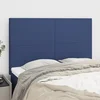 Uzglavlje plavo 144x5x118/128 cm tkanina