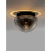 EBONY PLAFONJERA MATT CRNA LED E27 1x12W 100-240V IP20