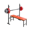 Benc klupa i tegovi - Benc klupa «LEON» i tegovi 37kg + šipka - proizvodac Iron Sport