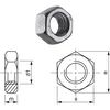 MATICA M 8 ZN DIN934
