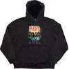 Kiss Kapuco Destroyer 3D Logo Unisex Charcoal Grey 2XL