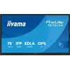 Iiyama TE7513A-B2AG IPS 3840x2160/Android 14/8ms/HDMI/DP Interaktivni ekran 75