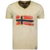 Geographical Norway Muška majica Joasis ss 401, Bež