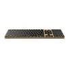 Genius SlimStar 7250BT, AI, Pine Wood US wireless tastatura