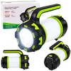 LAMPA Kamp svetilka/svetilka LED 2v1 akumulatorska