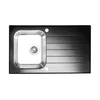 Alveus Sudopera Glassix 10, Saten, Crna
