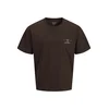 JACK & JONES Majica JORSALAMANCO chamois/svetlo modra/rjava/čokolada