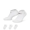 Nike Socks Performance Lightweight No Show 3P White/Black - XL