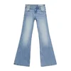 Bershka Kavbojke moder denim