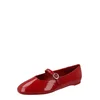 Kate Spade Odprte balerinke temno rdeča