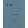 FAURE:ROMANCE IN A OP. 69 FOR VIOLONCELLO AND PIANO