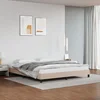 Okvir kreveta boja cappuccina 160x200cm umjetna koža