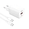 XO Kućni punjač L162 30W+USB C Kabl