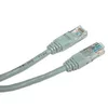 LAN kabel UTP patchcord, Cat.6, RJ45 moški - RJ45 moški, 7 m, neekraniran, siv, varčen
