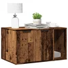 Kutija za mačji pijesak boja drva 80x50x45 cm konstruirano drvo