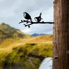 Atelier Del Sofa Dekorativna figura Bird On The Branch 03, 55x22 cm , 1.5 mm