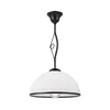 Luster na šipci RETRO 1xE27/60W/230V crna/bela