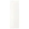 FÄRVIK 4 plošče za okvir drsnih vrat, belo steklo, 75x236 cm