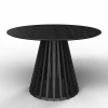Bessagi Home Jedilna Miza Ennio, O 120cm, Črna