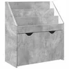 Polica za knjige za djecu Betonski sivi 60 x 29,5 x 69 cm