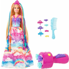 Mattel Barbie Princess z igralnimi kompleti za barvane lase