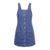 Imily Bela Obleka moder denim