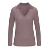 VIVANCE Pulover mauve/bela