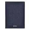 Hugo Boss Futrola za pasoš Classic Grained navy, Teget