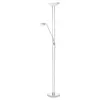 Eglo Baya led podna/2, led, 2,5w+2,5w, 2x240lm, hrom/bela