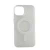 Silikonska futrola Magsafe FLURO COLOR Iphone 13/14 BELA