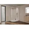 KOLPA SAN polkrožna tuš kabina Venus R 100X80-UNI WH/1 R550, bela, 660460