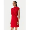 Morgan Cocktail obleka 251-RESTY.F Rdeča Slim Fit