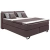 Mömax Postelja Boxspring Tabea, Temno Rjava, 180x200