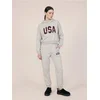 Sinsay - Dukserica sa natpisom USA - svetlo siva