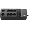 APC - APC Back-UPS 850VA, Standby, Floor, 850VA/520W, 230V, AVR, 8x Schuko (6x Full + 2x Surge), USB Type-C & A Fast Charger Ports (Total 2.4A), PF 0.61 (Full load), Battery 9Ah (RBC17), Line Protection RJ-45