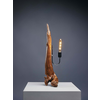 CANA DESIGN Drvena lampa No.6, 75x25x25 cm, Braon