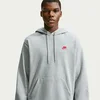 Nike M NK CLUB FT PO HOODIE, muški pulover, siva FN3866