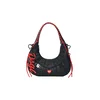Desigual Torba za čez ramo Disney™ temno rdeča / črna